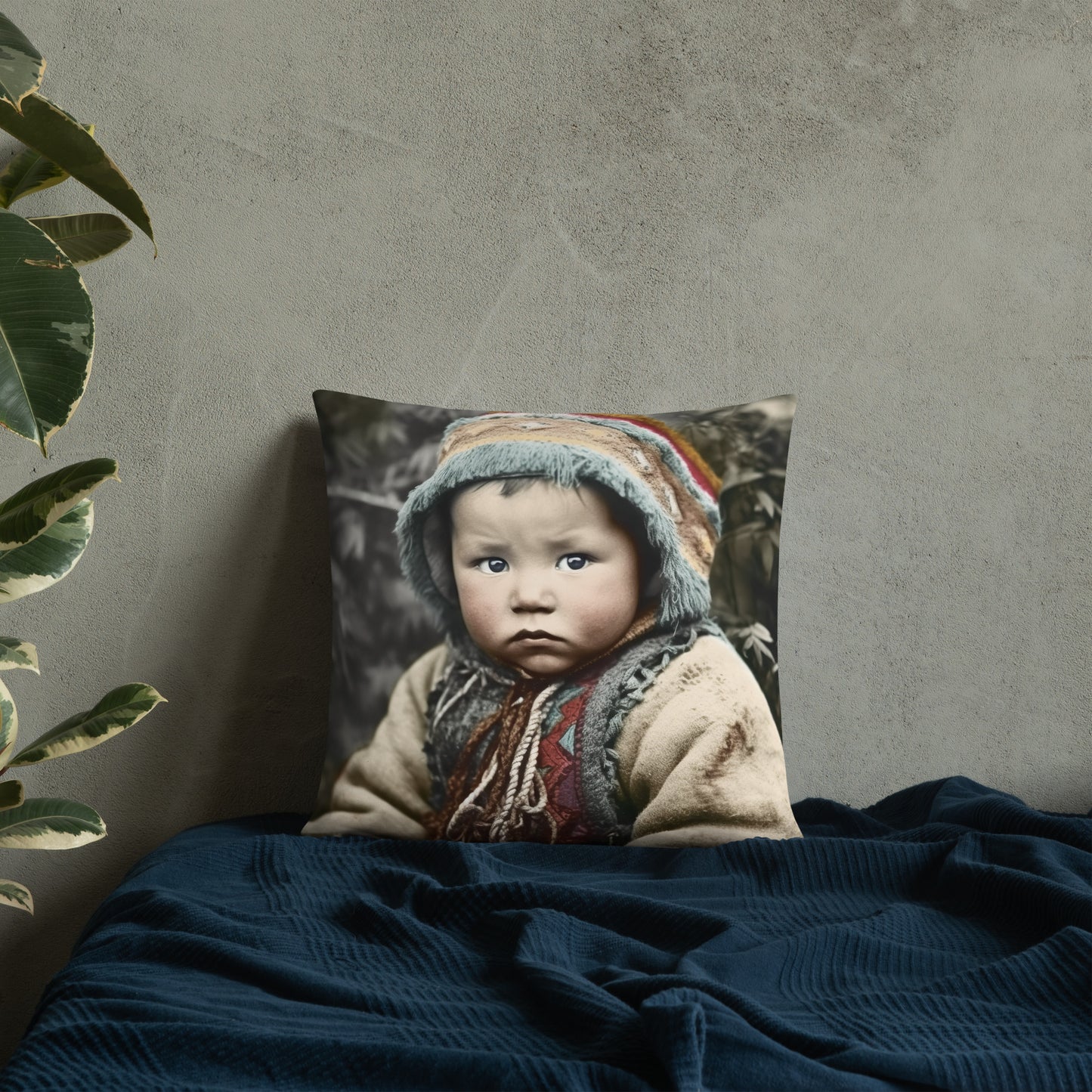 Pillow / Basic / Portrait Koelbjerg Child I