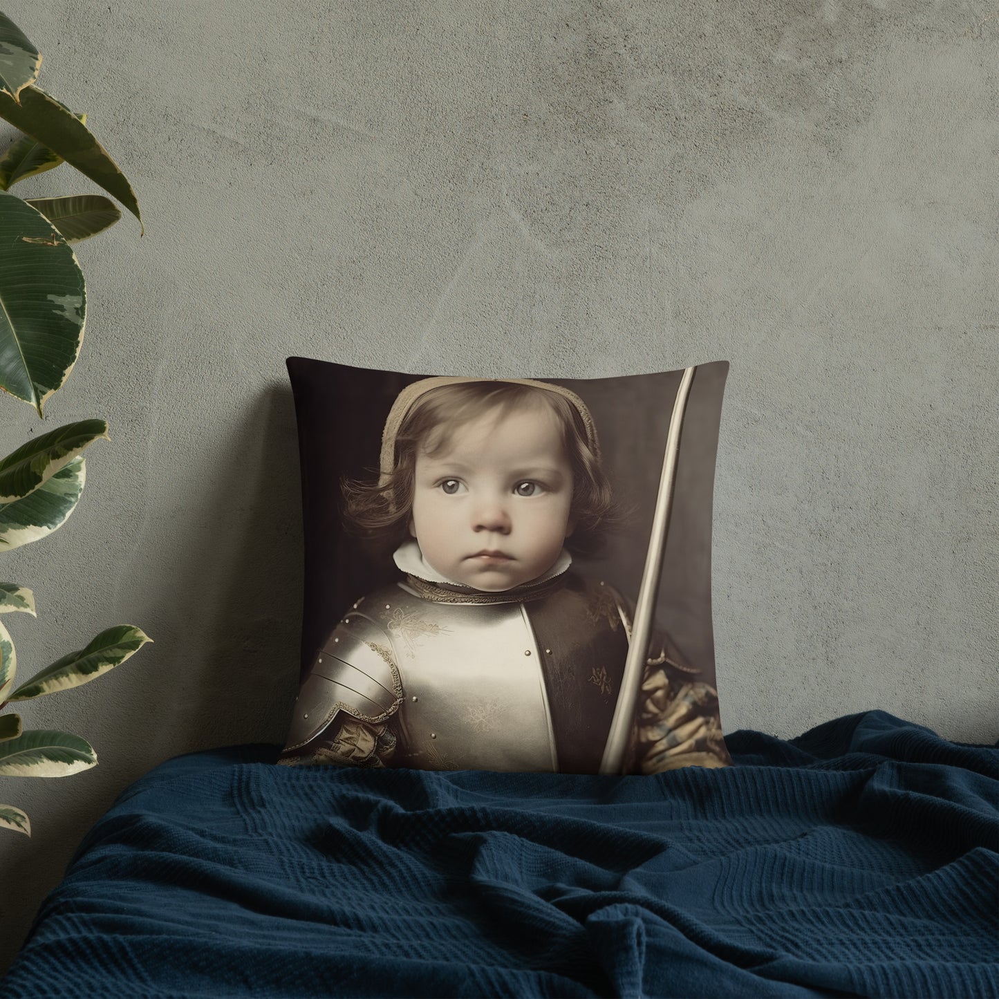 Pillow / Basic / Portrait Jeanne 'Joan' Arc II