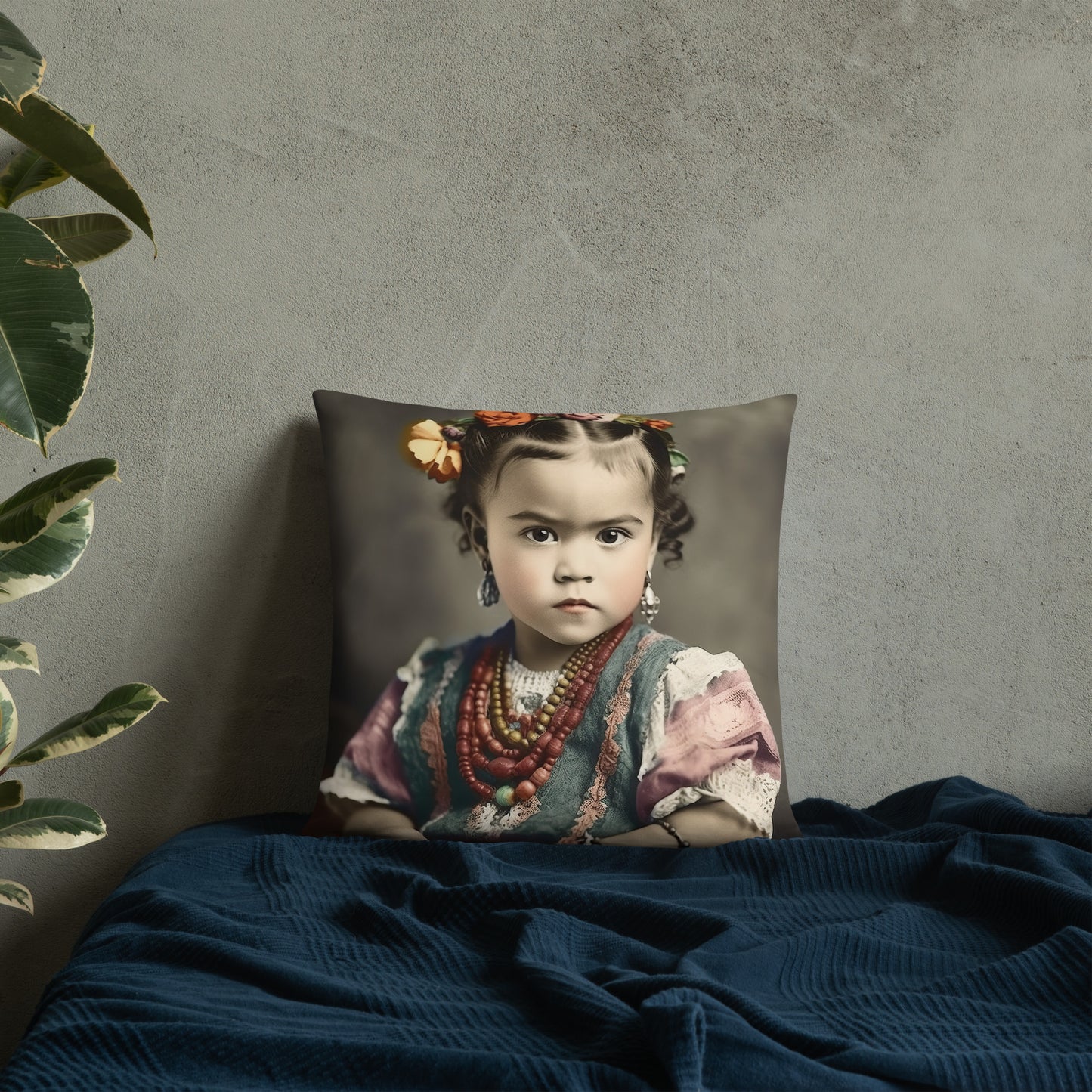 Pillow / Basic / Portrait Magdalena Frida VIII