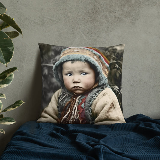 Pillow / Basic / Portrait Koelbjerg Child I