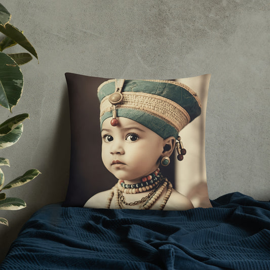 Pillow / Basic / Portrait Nefertiti Neferneferuaten I