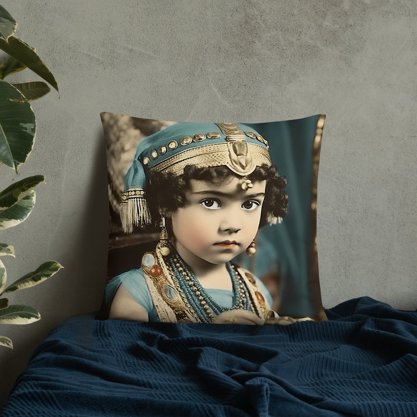 Pillow / Basic / Portrait Cleopatra Philopator II