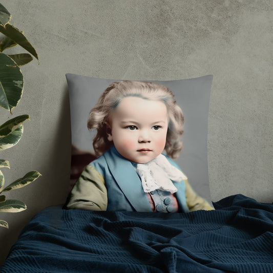 Pillow / Basic / Portrait Johann Sebastian V