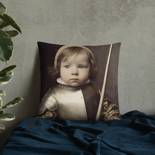 Pillow / Basic / Portrait Jeanne 'Joan' Arc II