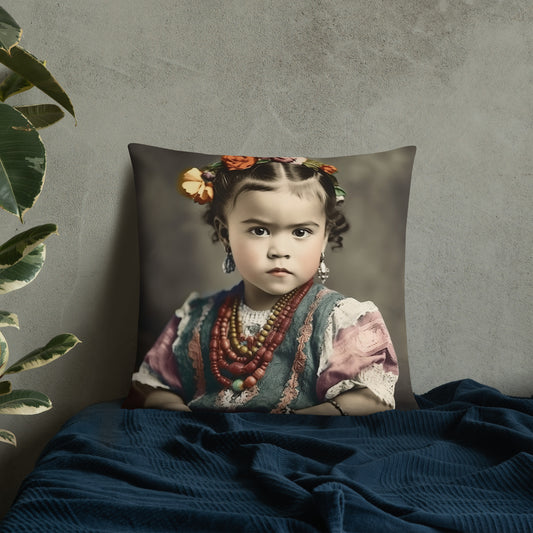 Pillow / Basic / Portrait Magdalena Frida VIII