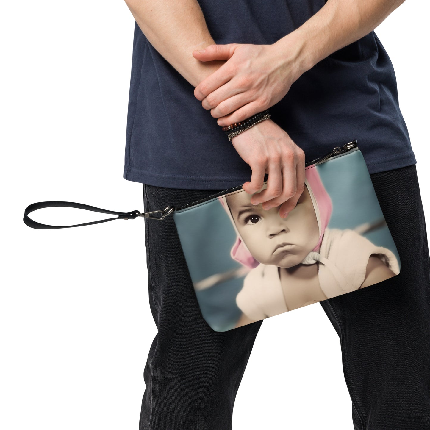 Crossbody Bag Unisex / Faux Leather / Portrait Cassius 'Muhammad' Marcellus III