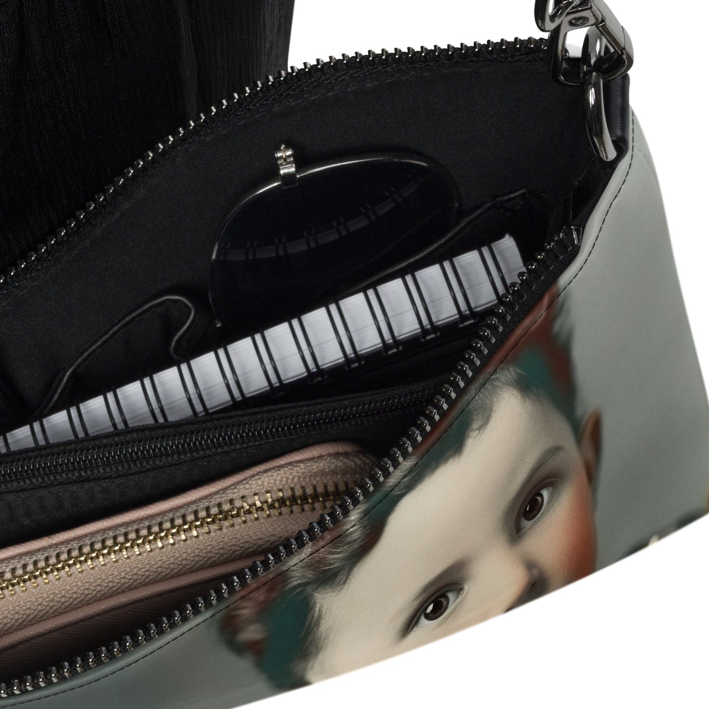 Crossbody Bag Unisex / Faux Leather / Portrait Nikola Milutin I