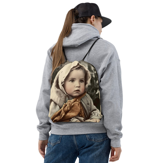 Drawstring Bag / Spun Polyester / Portrait Jesus Nazareth I