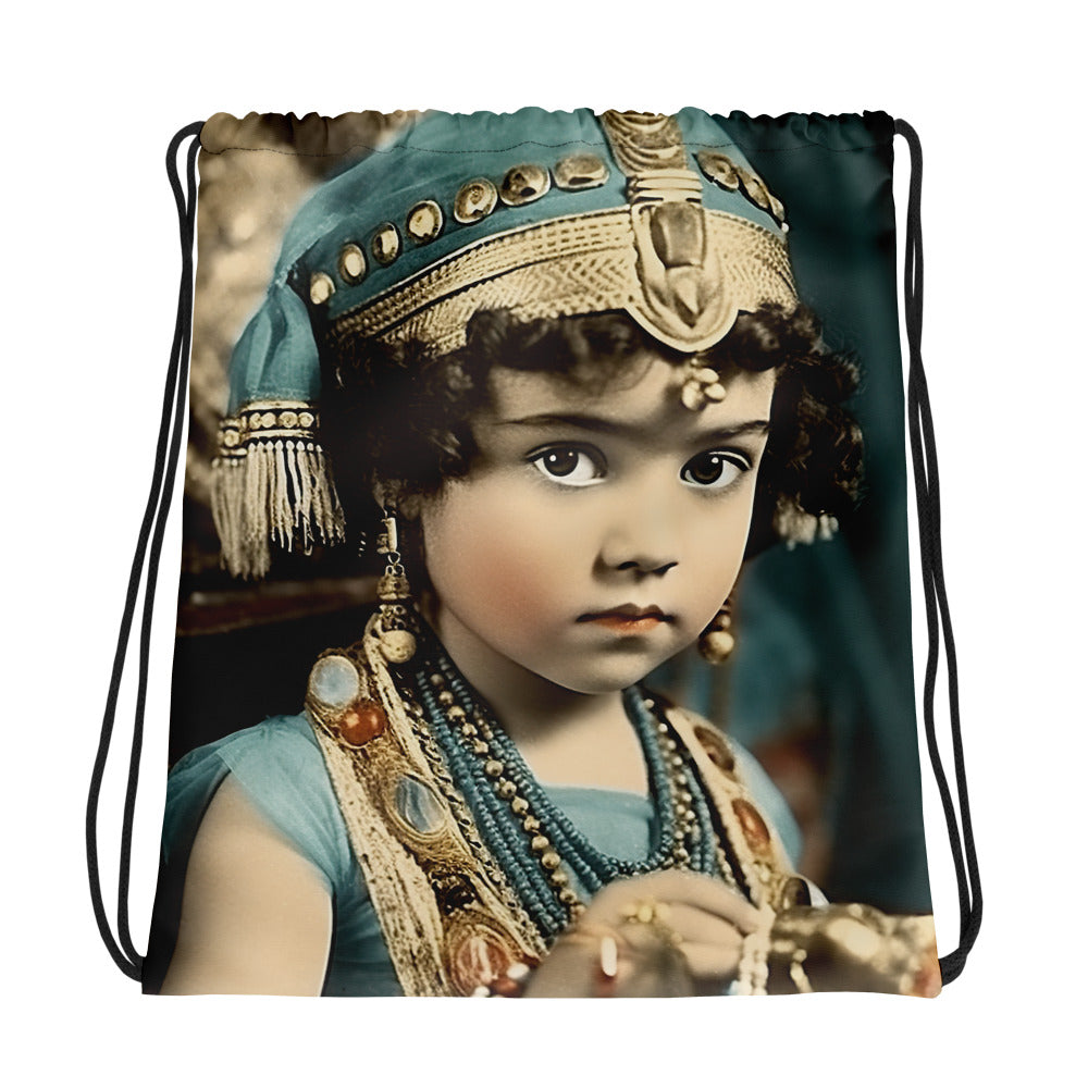 Drawstring Bag / Spun Polyester / Portrait Cleopatra Philopator II