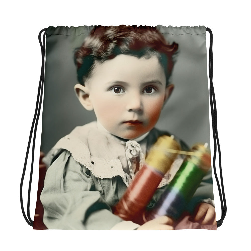 Drawstring Bag / Spun Polyester / Portrait Nikola Milutin I