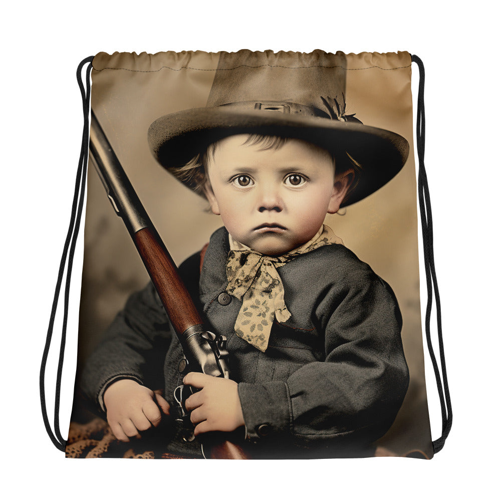 Drawstring Bag / Spun Polyester / Portrait William 'Billy' Henry III