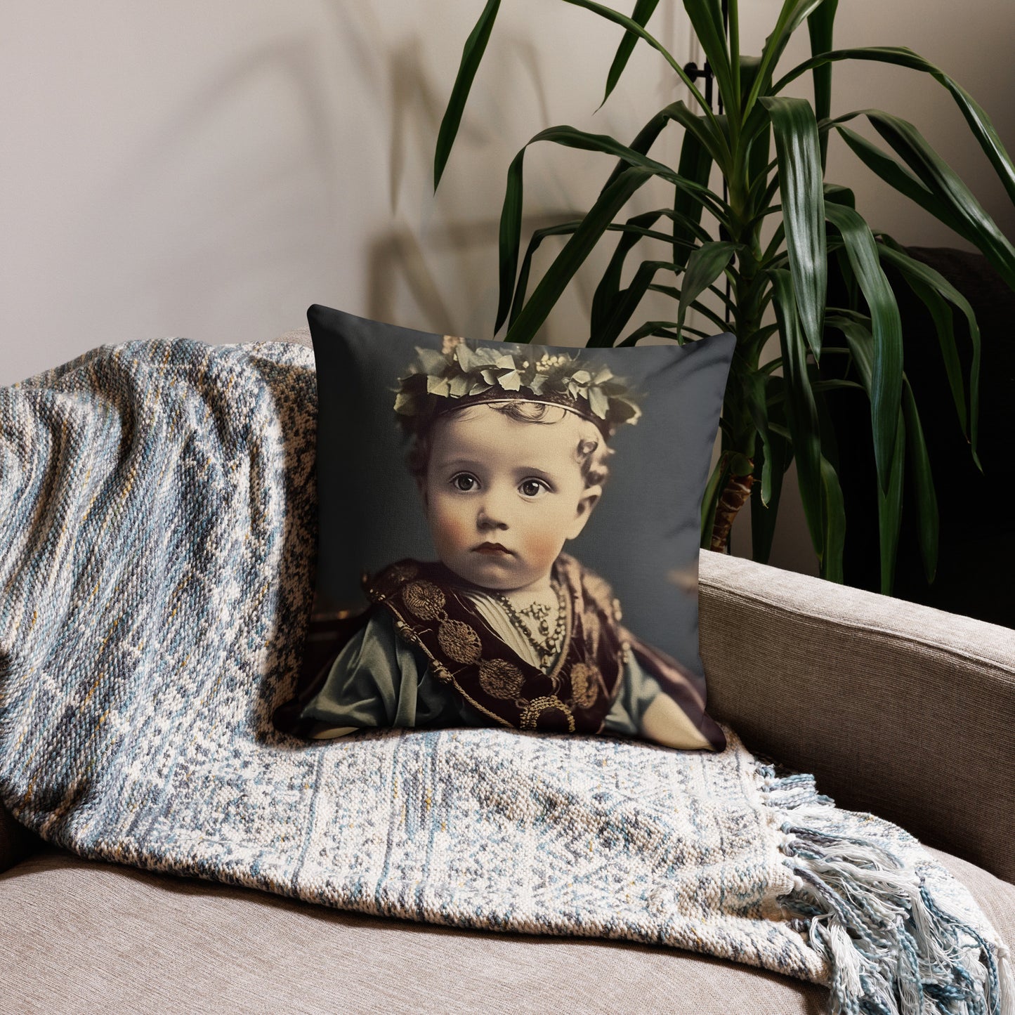 Pillow / Premium / Portrait Gaius Julius I