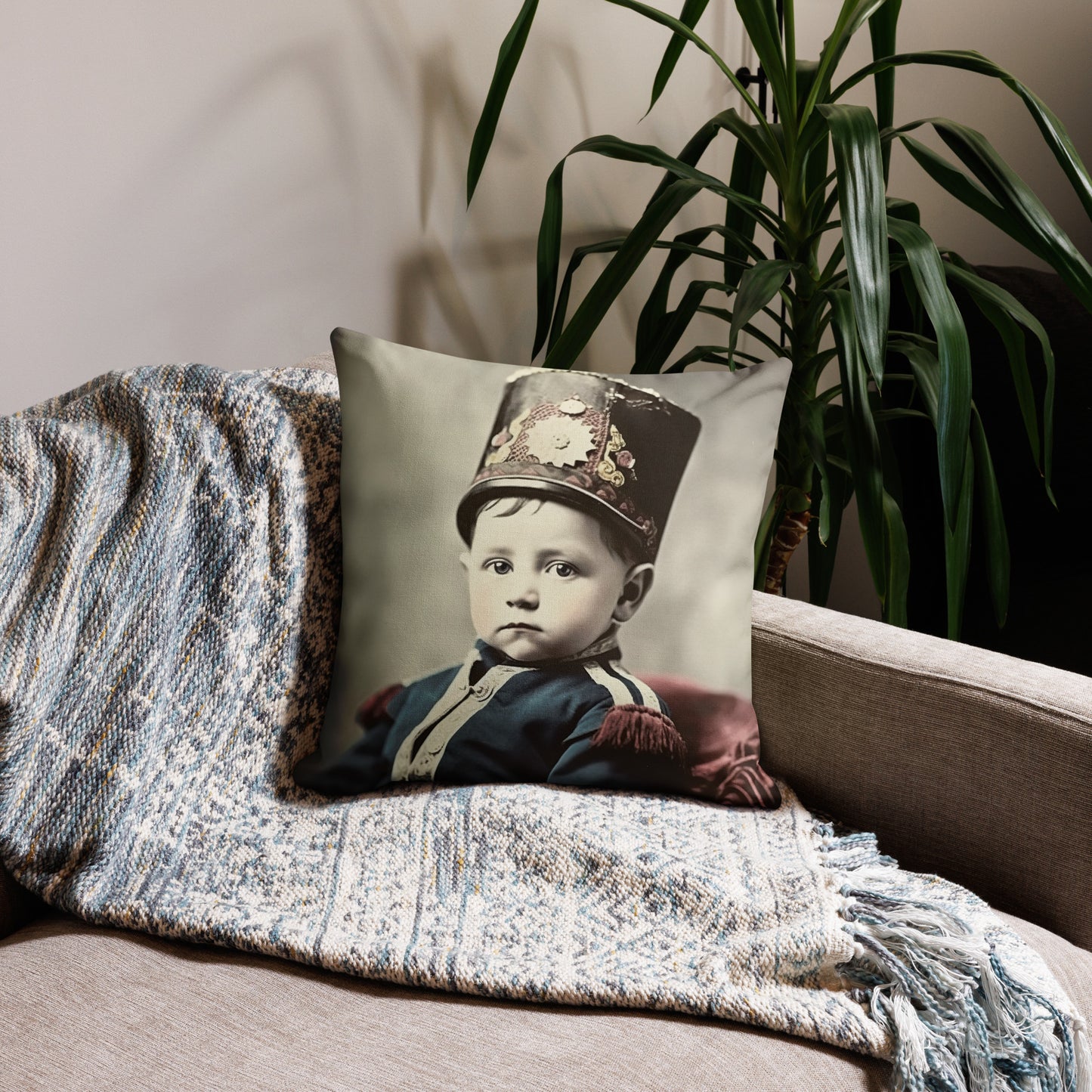 Pillow / Premium / Portrait Napoleon Carlo III