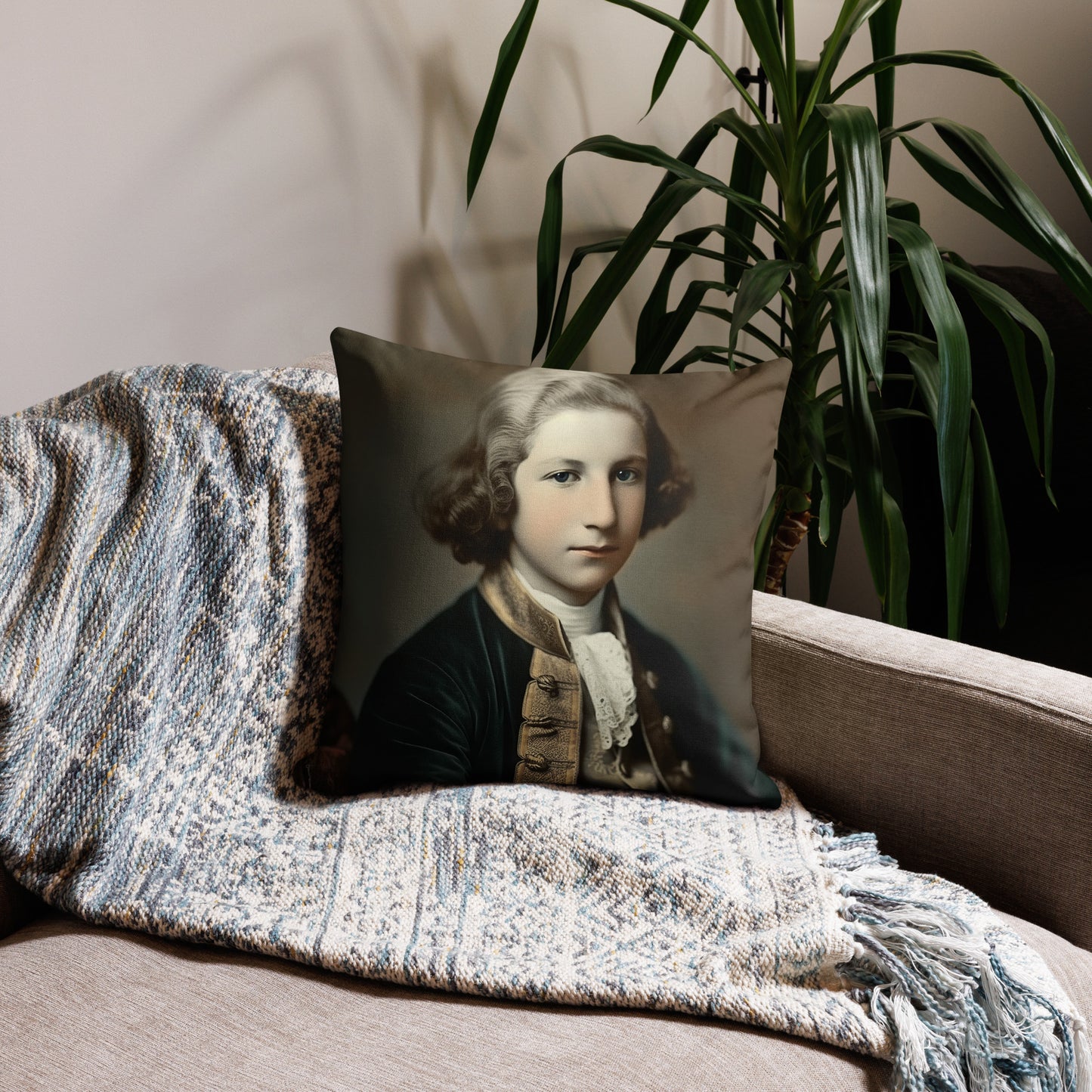 Pillow / Premium / Portrait George Augustine I