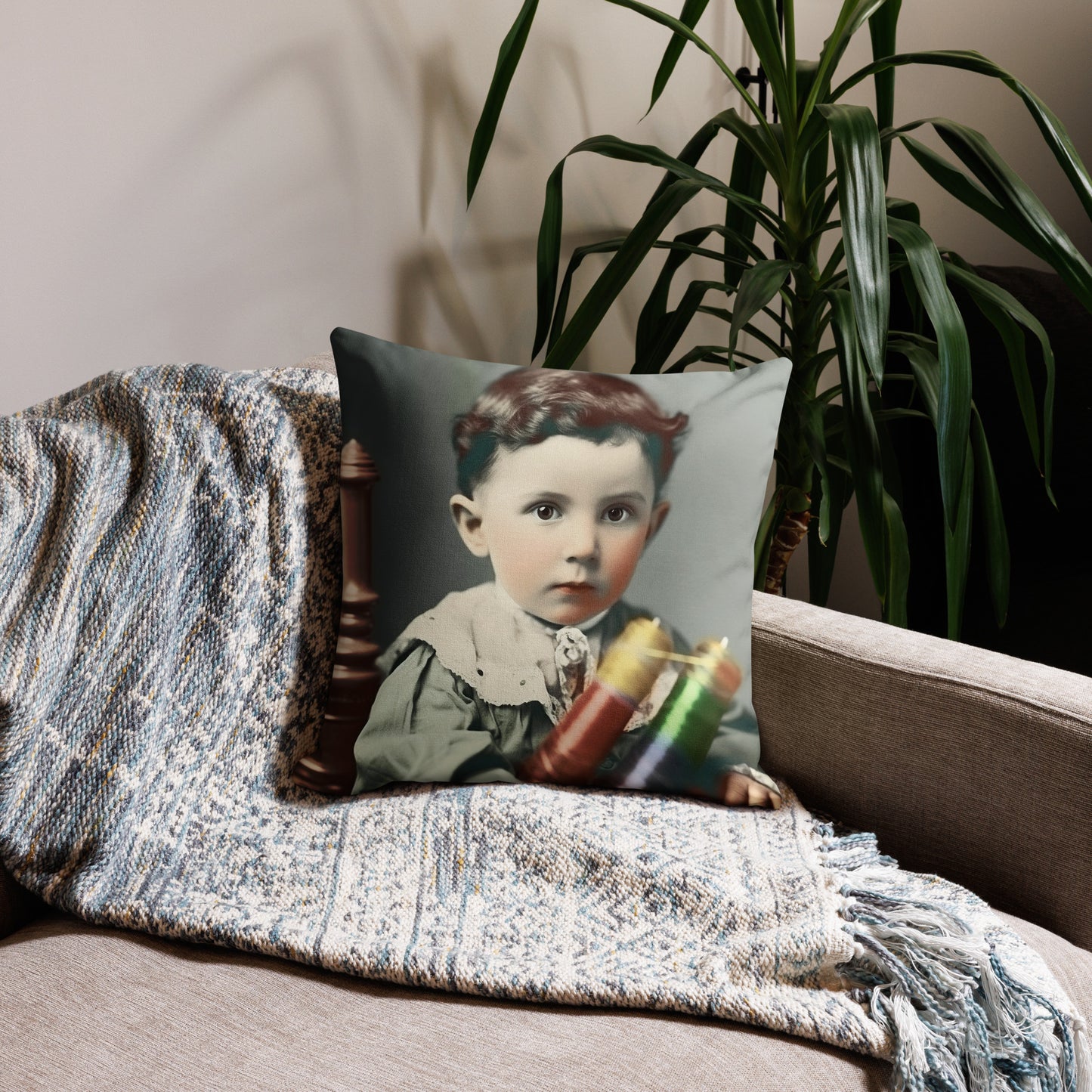 Pillow / Premium / Portrait Nikola Milutin I