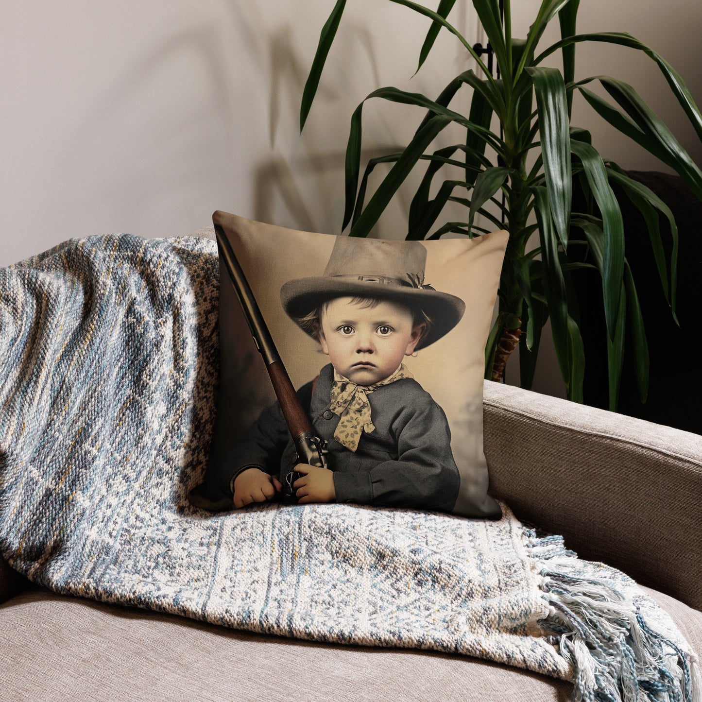 Pillow / Premium / Portrait William 'Billy' Henry III