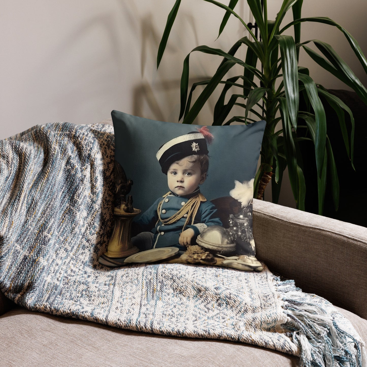 Pillow / Premium / Portrait Napoleon Carlo VIII