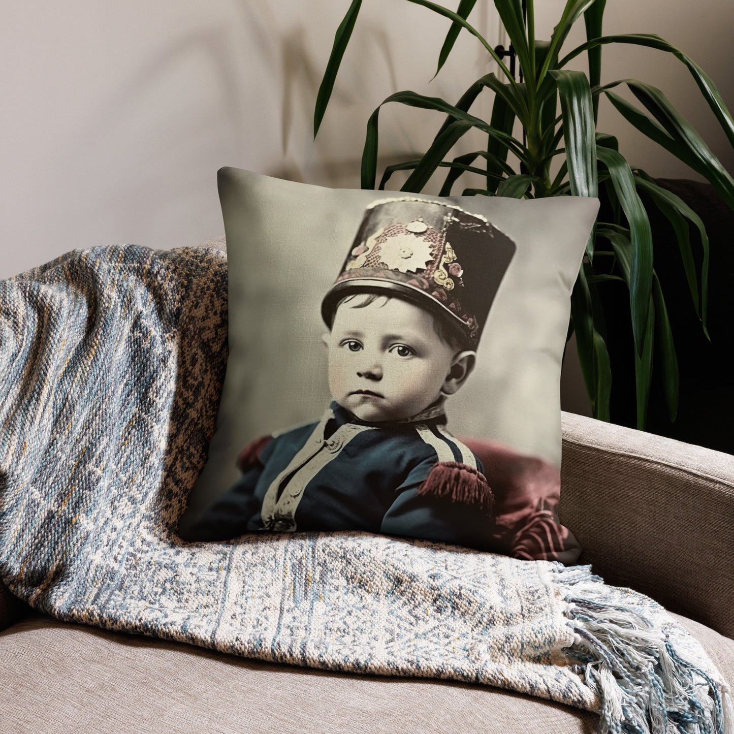 Pillow / Premium / Portrait Napoleon Carlo III