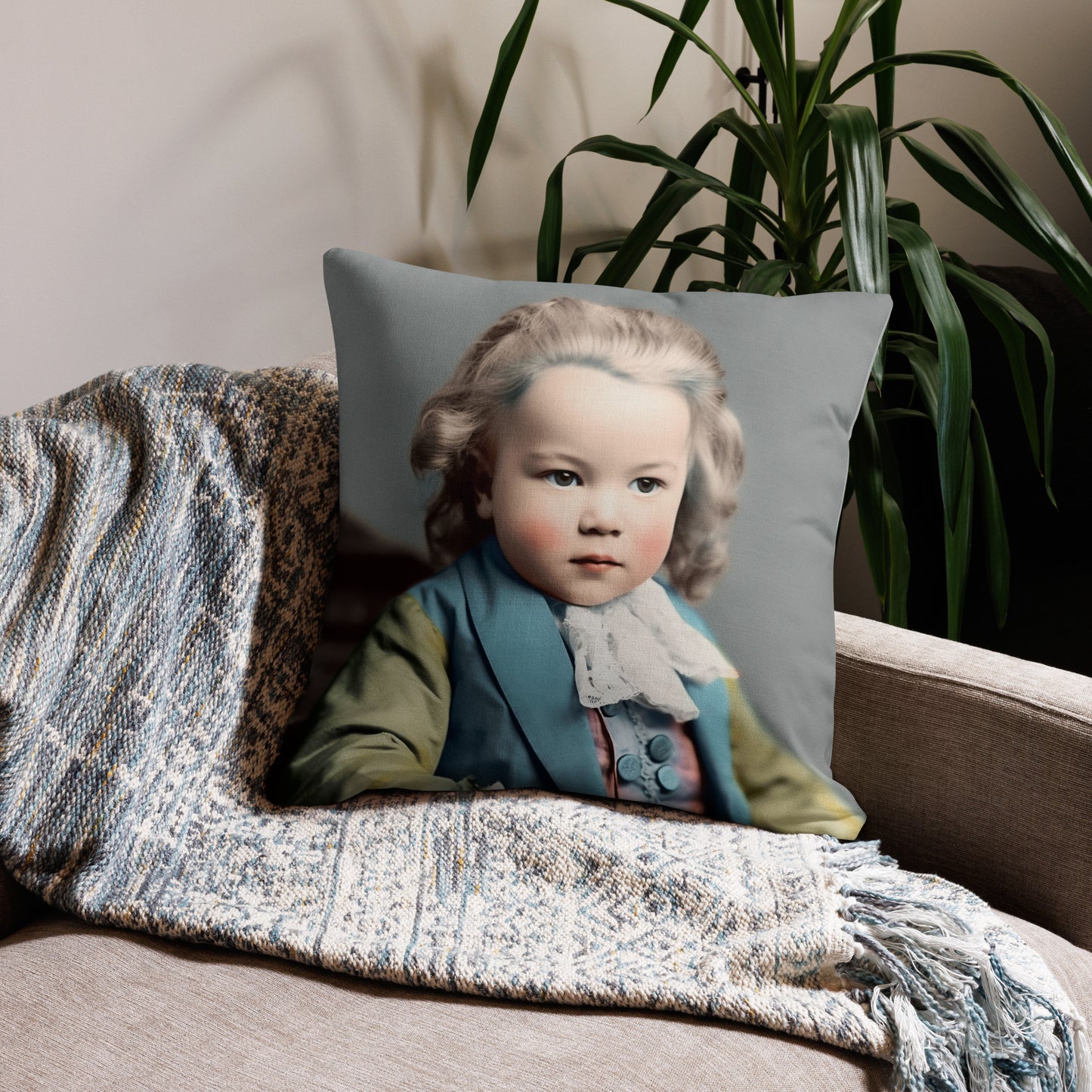 Pillow / Premium / Portrait Johann Sebastian V