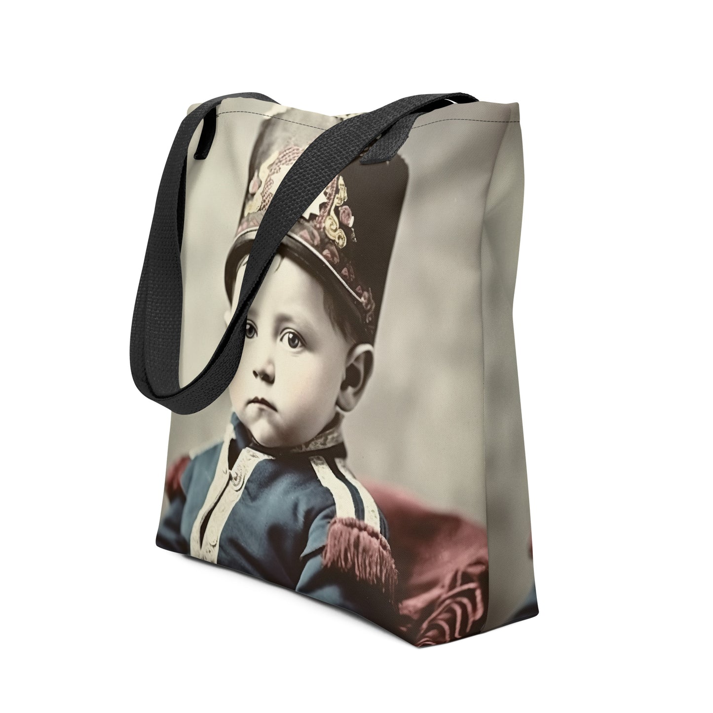 Tote Bag / Spun Polyester / Portrait Napoleon Carlo III