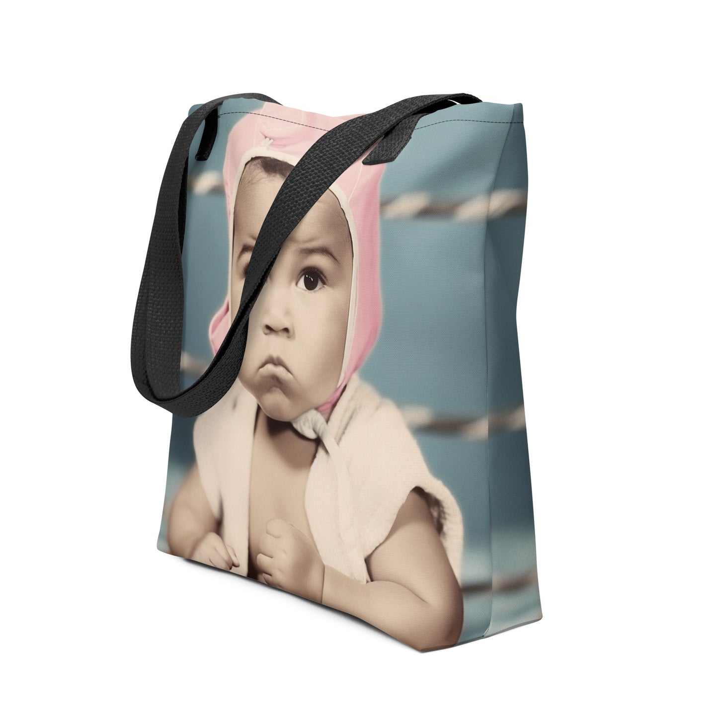 Tote Bag / Spun Polyester / Portrait Cassius 'Muhammad' Marcellus III