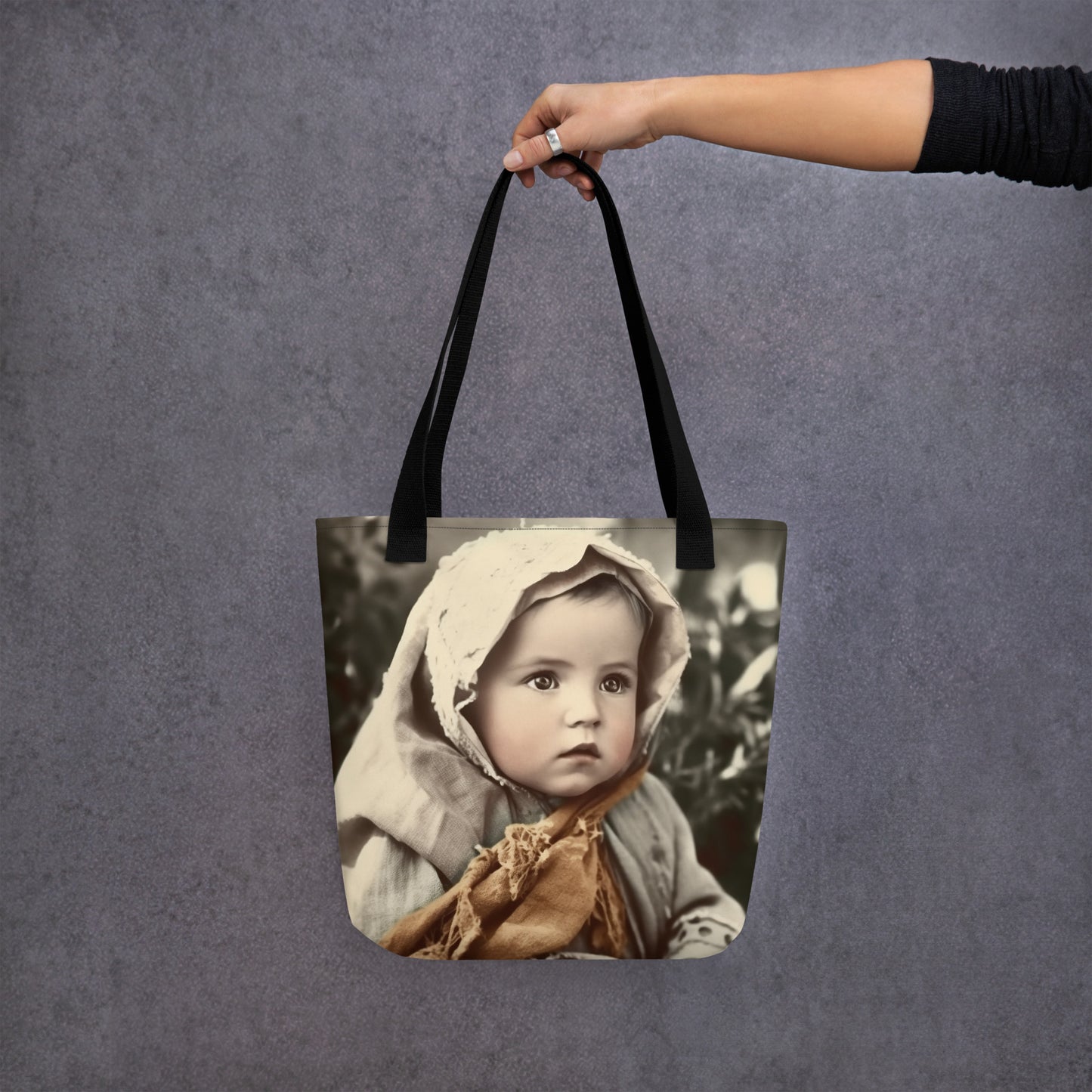 Tote Bag / Spun Polyester / Portrait Jesus Nazareth I