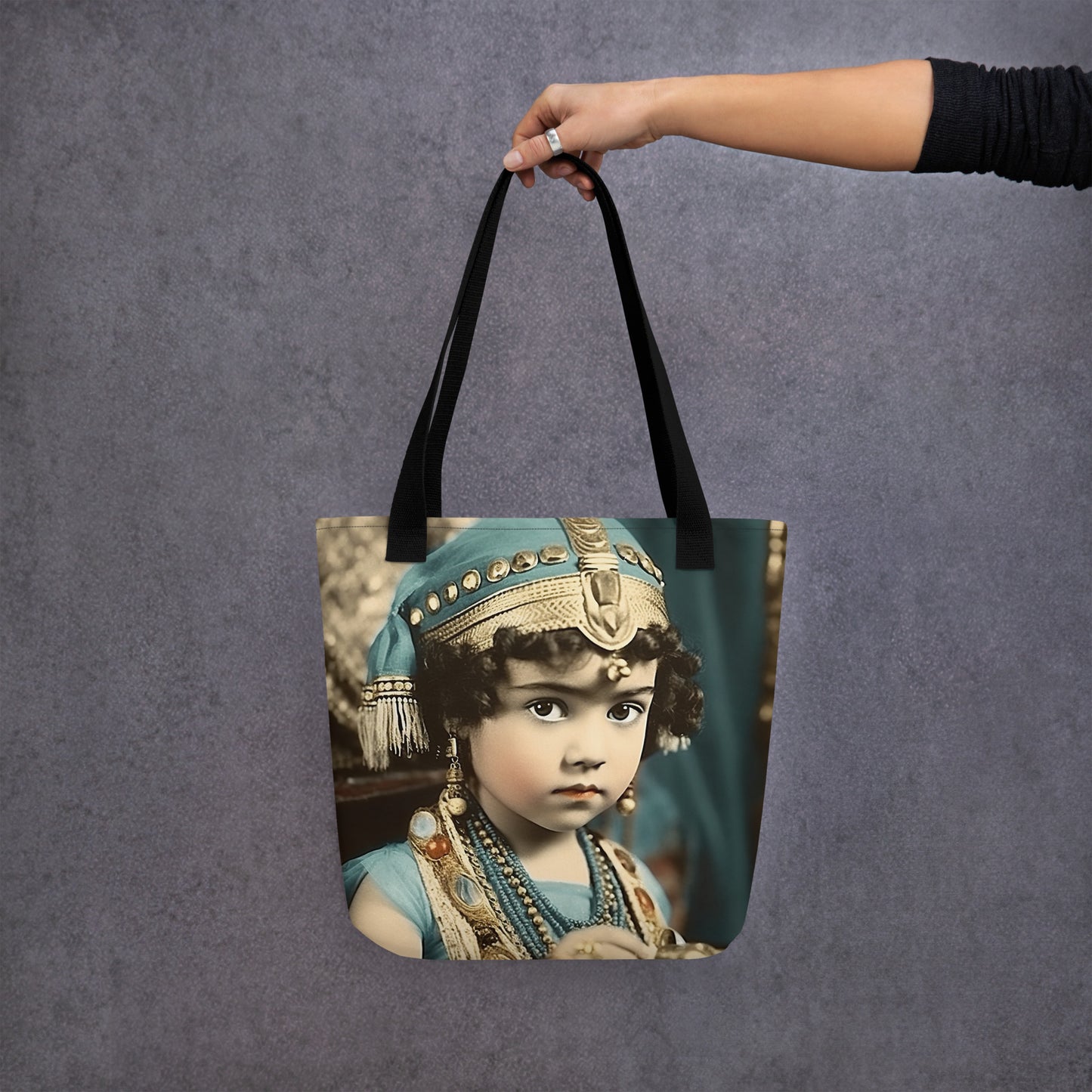 Tote Bag / Spun Polyester / Portrait Cleopatra Philopator II