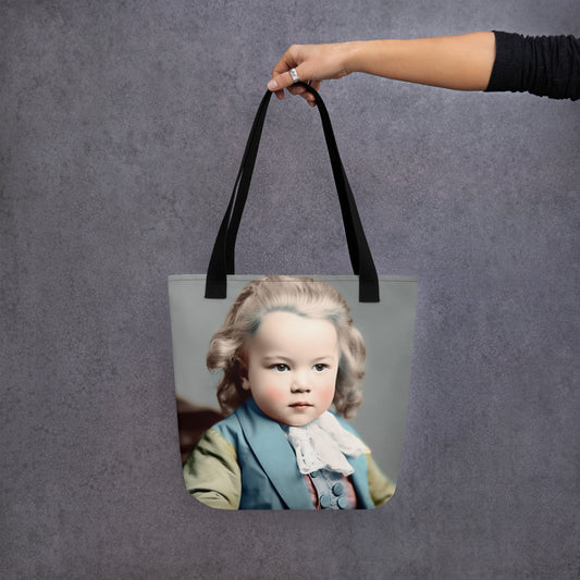 Tote Bag / Spun Polyester / Portrait Johann Sebastian V