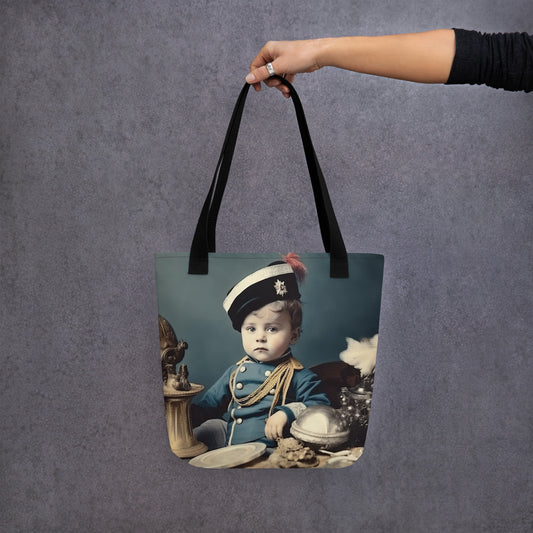 Tote Bag / Spun Polyester / Portrait Napoleon Carlo VIII