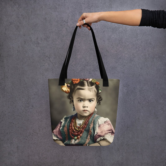 Tote Bag / Spun Polyester / Portrait Magdalena Frida VIII