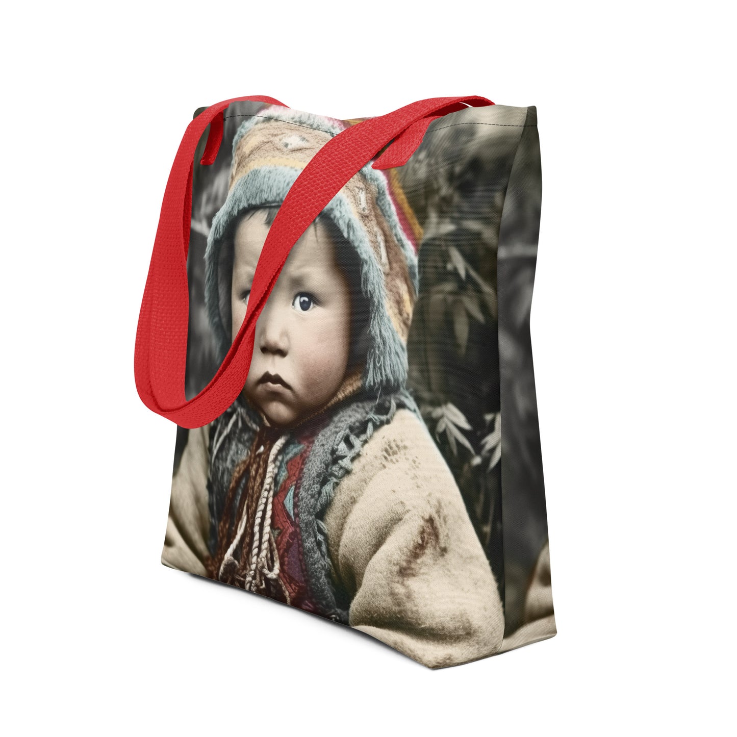 Tote Bag / Spun Polyester / Portrait Koelbjerg Child I