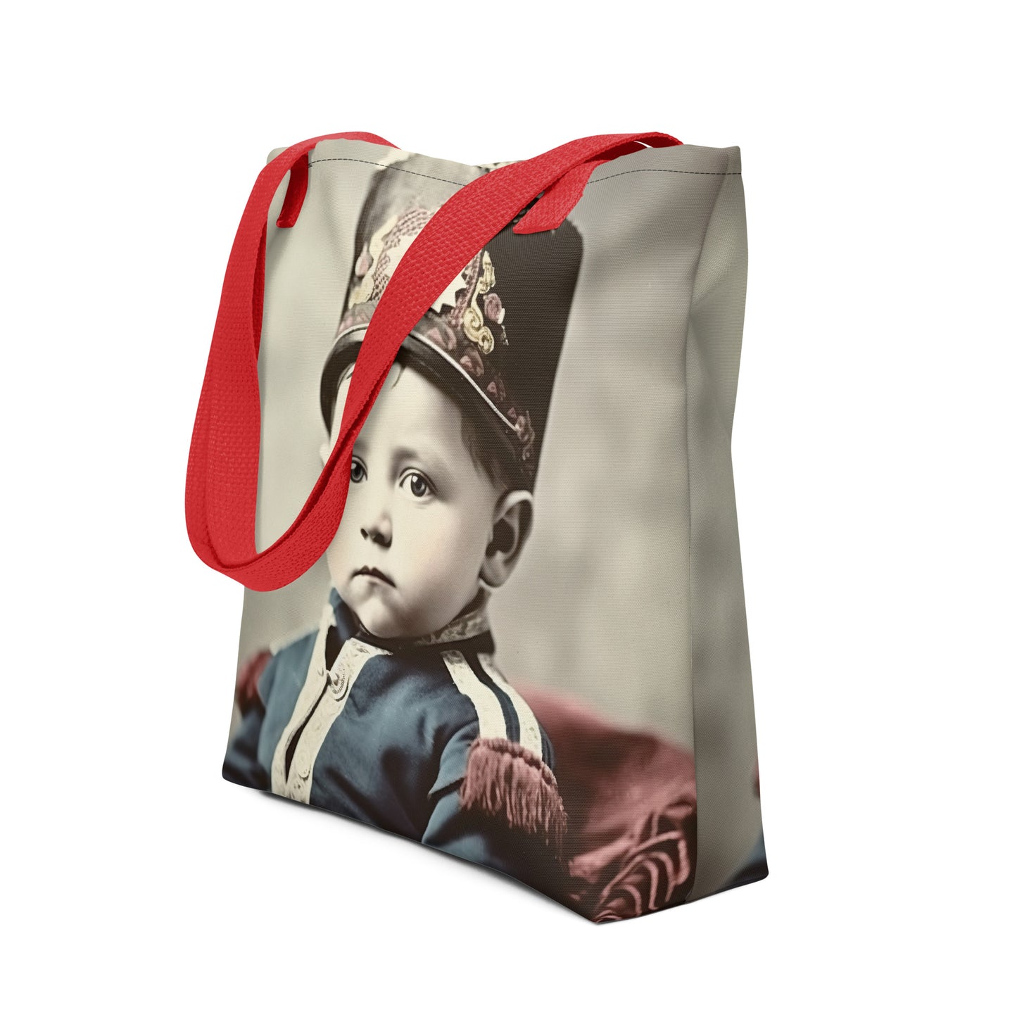 Tote Bag / Spun Polyester / Portrait Napoleon Carlo III