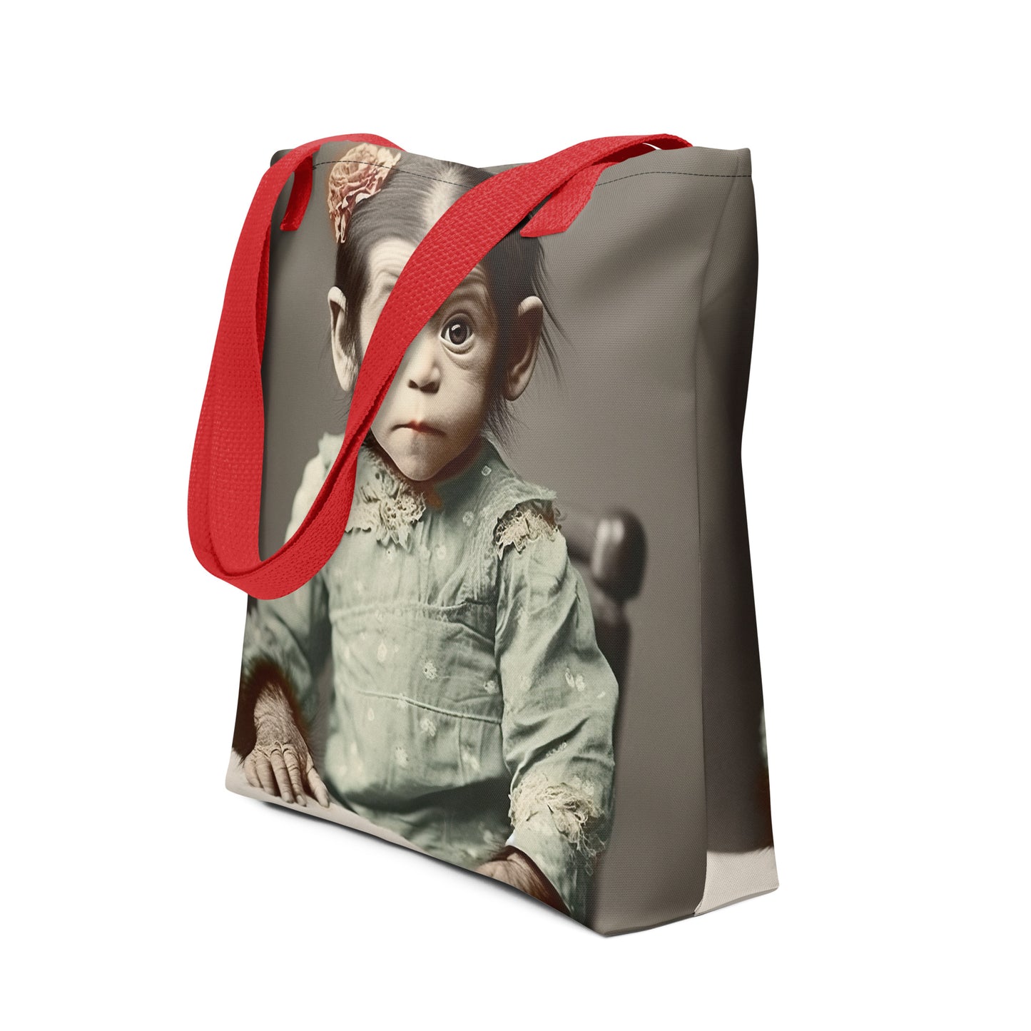 Tote Bag / Spun Polyester / Portrait Lucy Dinkinesh I