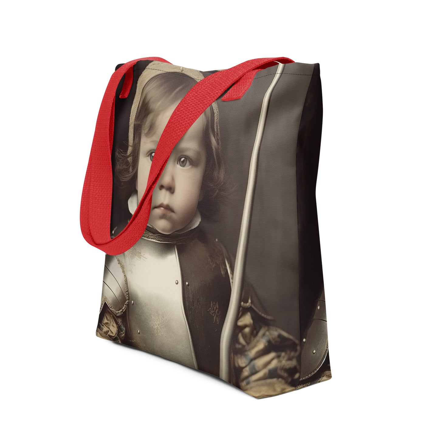 Tote Bag / Spun Polyester / Portrait Jeanne 'Joan' Arc II