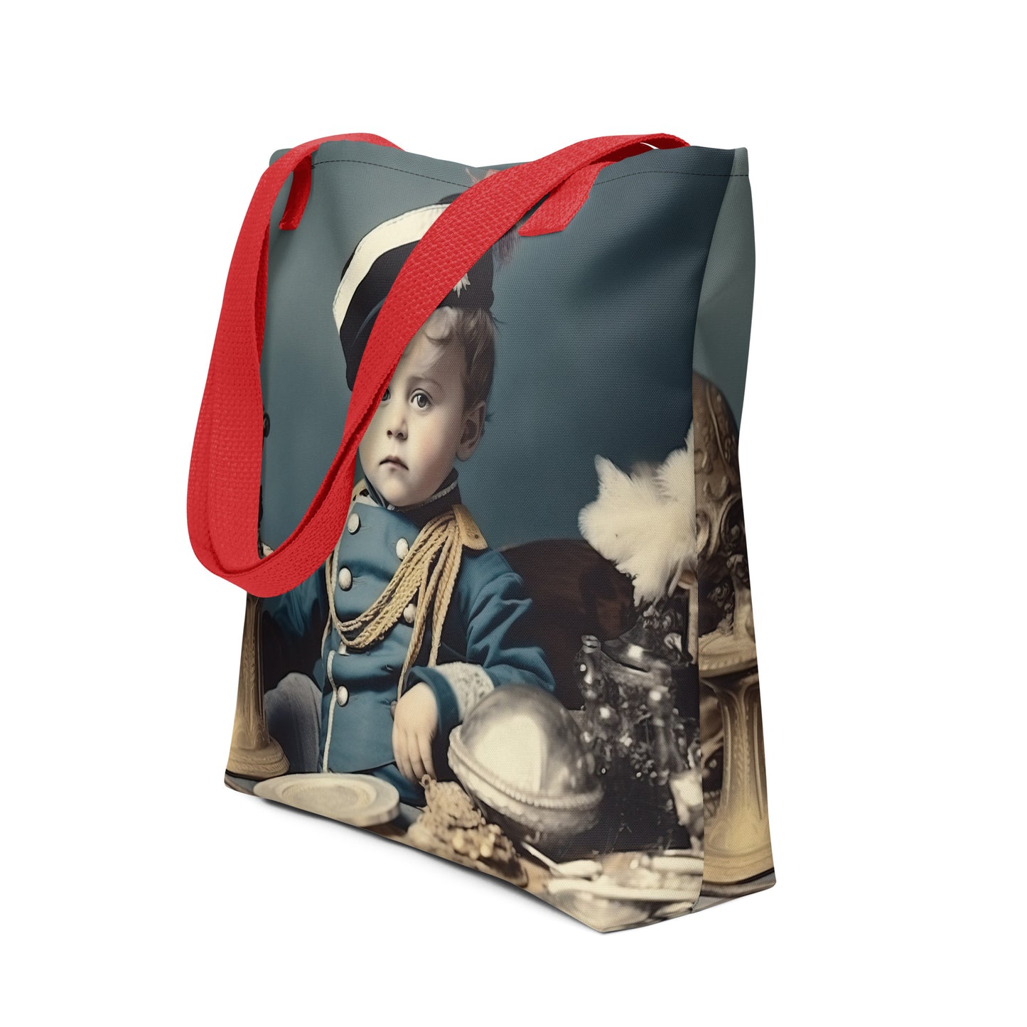 Tote Bag / Spun Polyester / Portrait Napoleon Carlo VIII