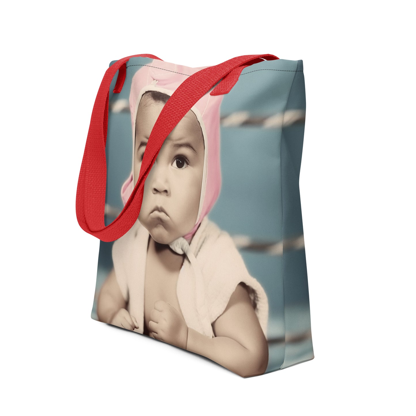 Tote Bag / Spun Polyester / Portrait Cassius 'Muhammad' Marcellus III