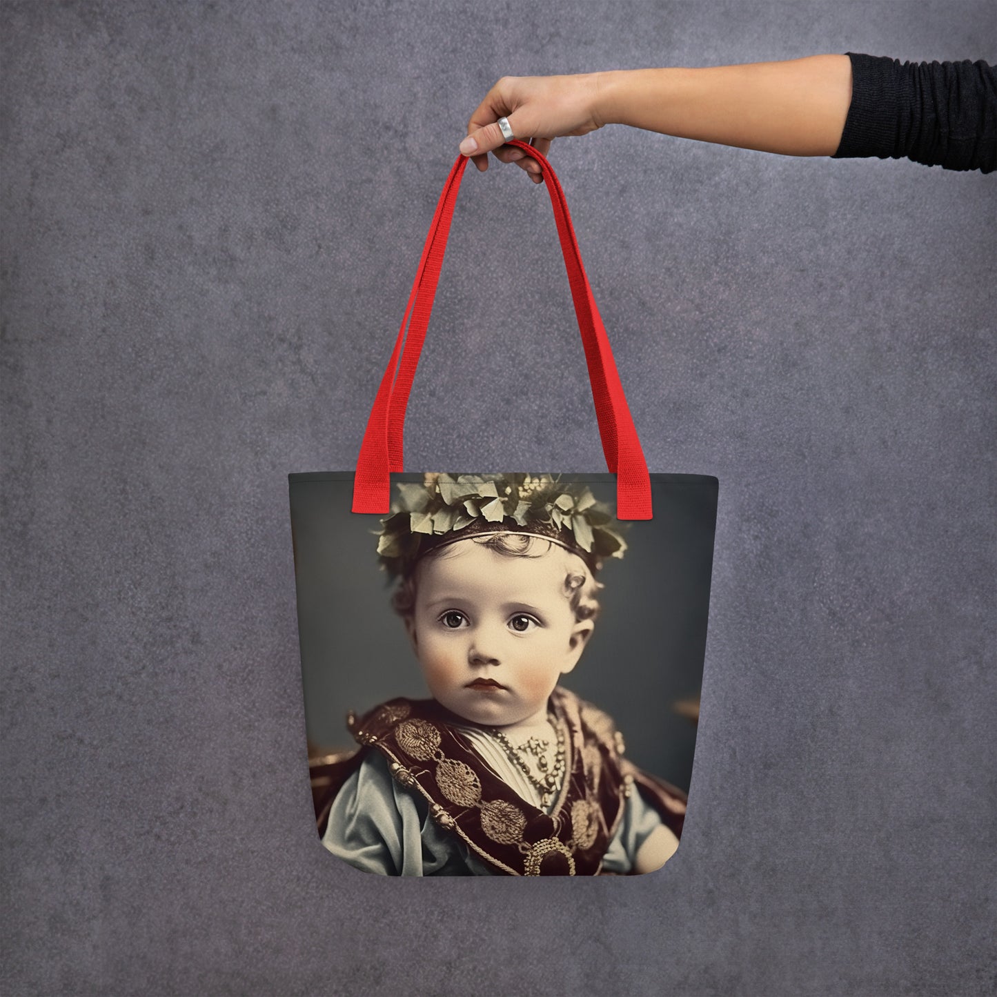 Tote Bag / Spun Polyester / Portrait Gaius Julius I