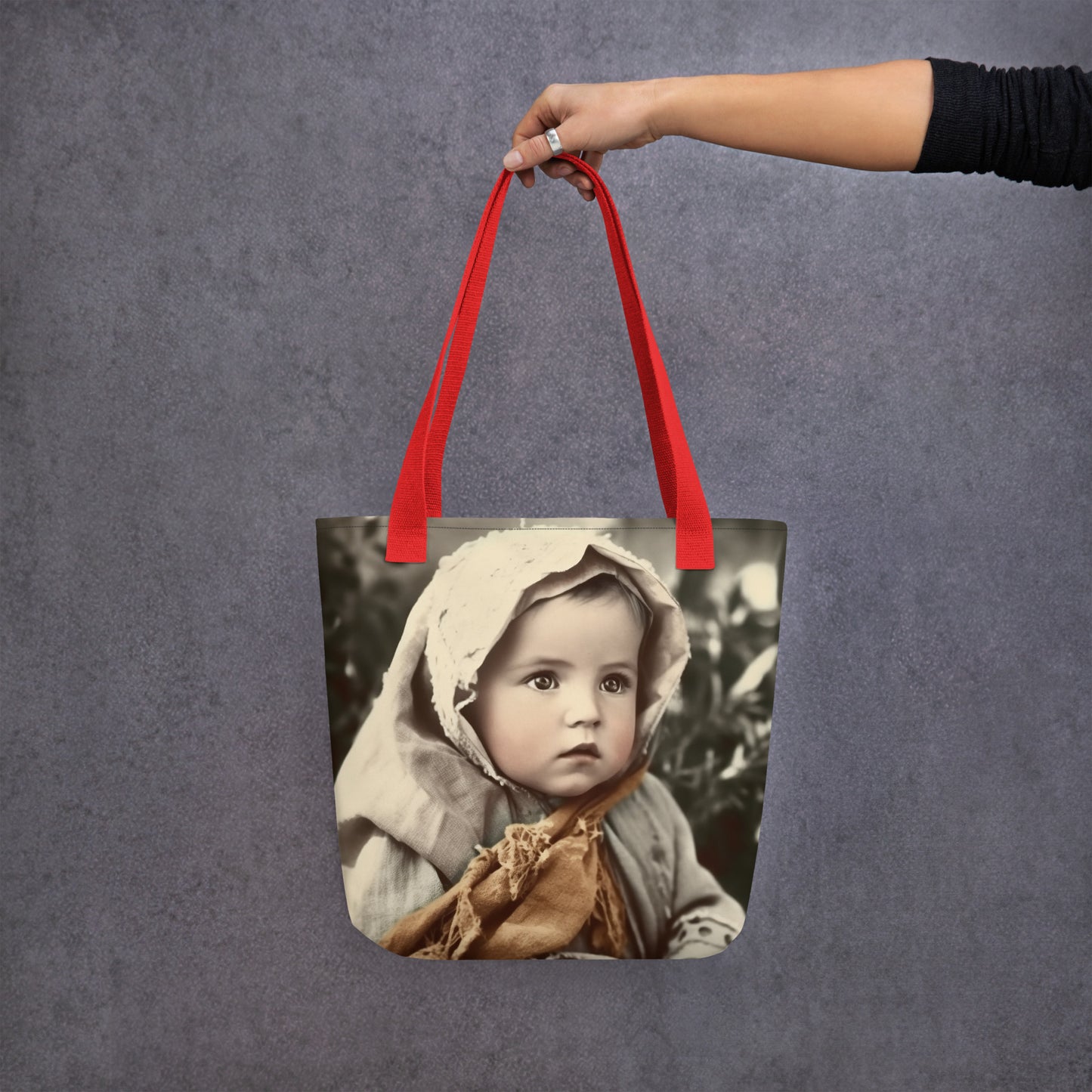 Tote Bag / Spun Polyester / Portrait Jesus Nazareth I