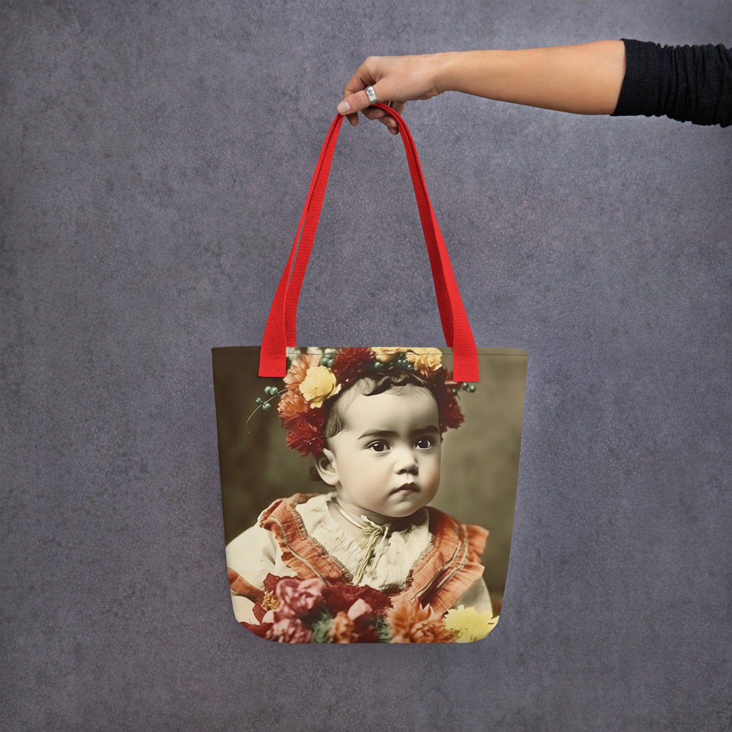 Tote Bag / Spun Polyester / Portrait Magdalena Frida I