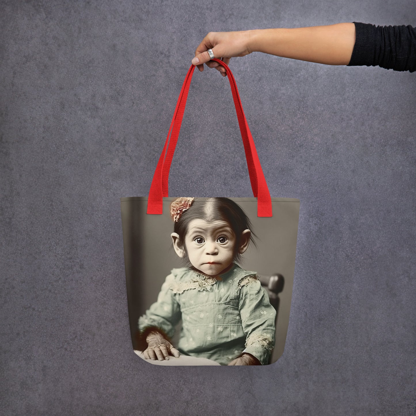 Tote Bag / Spun Polyester / Portrait Lucy Dinkinesh I