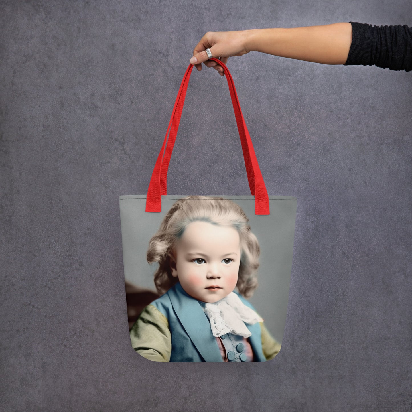 Tote Bag / Spun Polyester / Portrait Johann Sebastian V