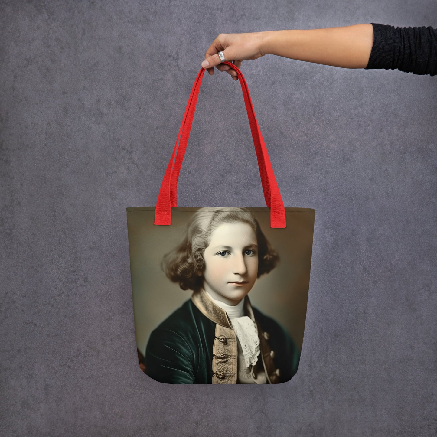 Tote Bag / Spun Polyester / Portrait George Augustine I