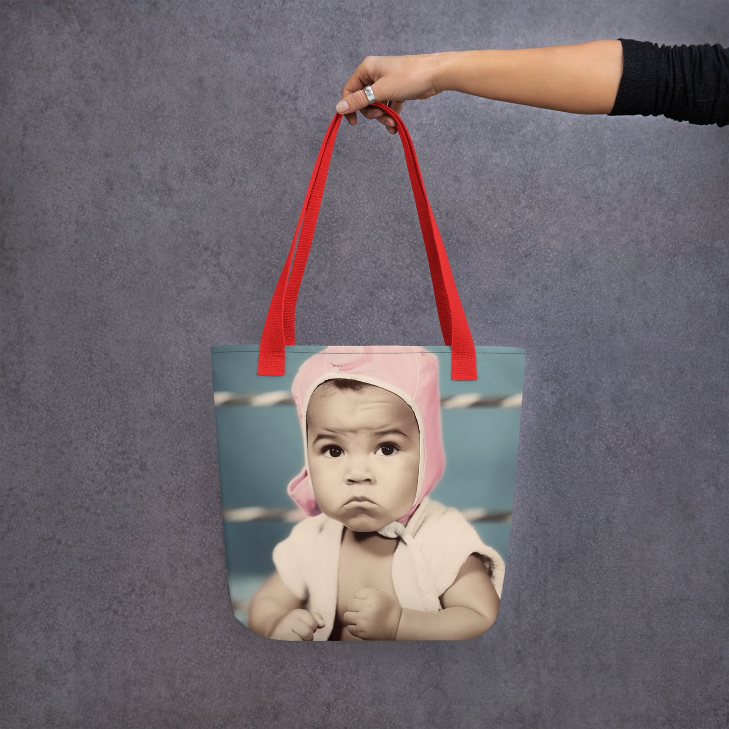 Tote Bag / Spun Polyester / Portrait Cassius 'Muhammad' Marcellus III