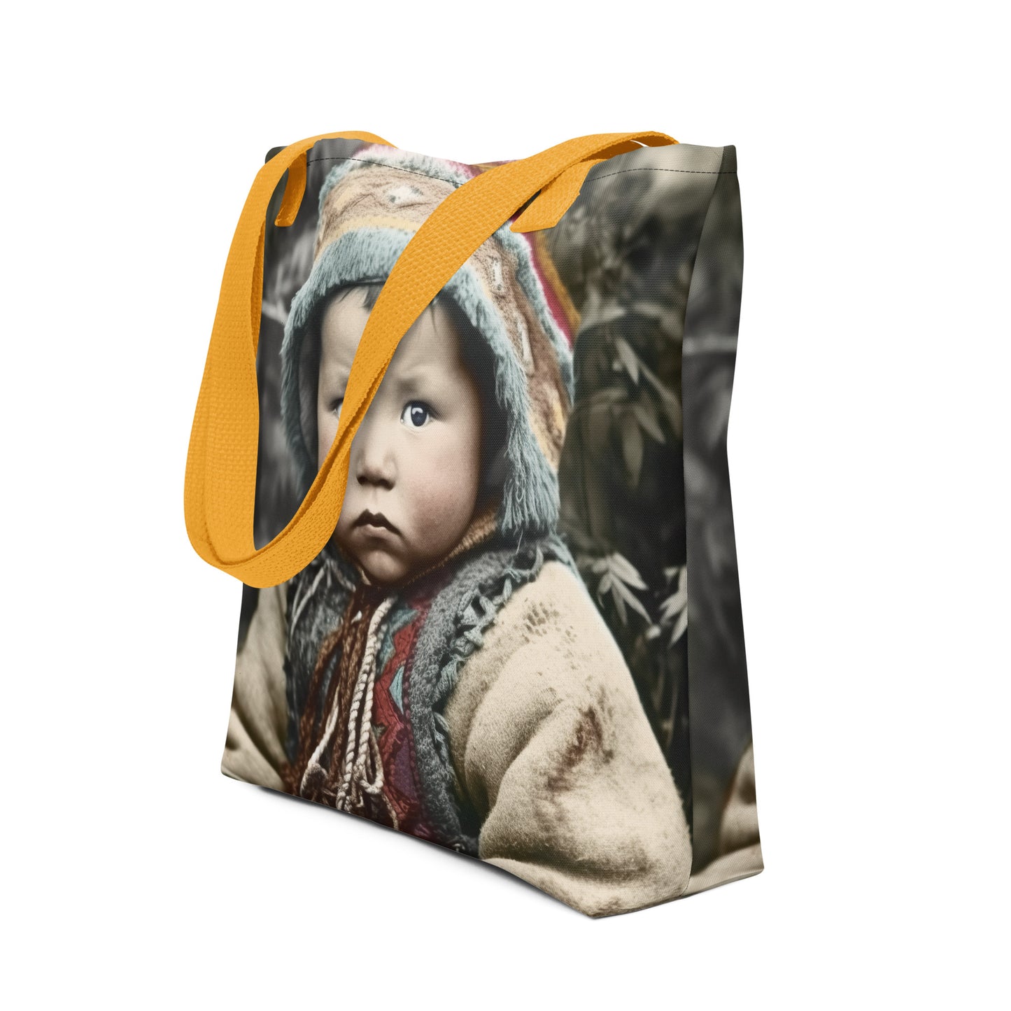 Tote Bag / Spun Polyester / Portrait Koelbjerg Child I