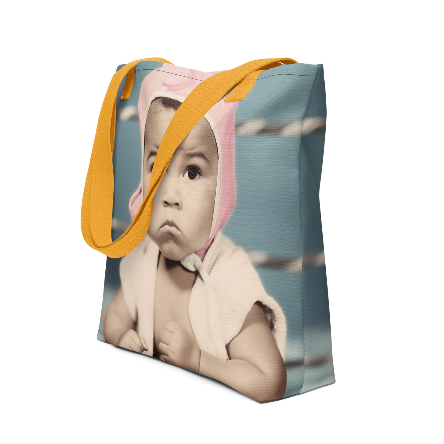 Tote Bag / Spun Polyester / Portrait Cassius 'Muhammad' Marcellus III