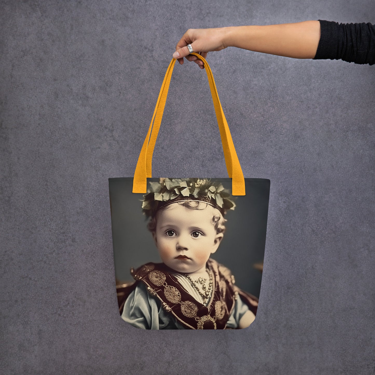 Tote Bag / Spun Polyester / Portrait Gaius Julius I