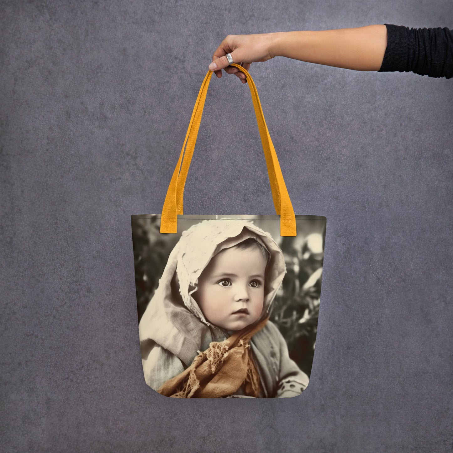 Tote Bag / Spun Polyester / Portrait Jesus Nazareth I