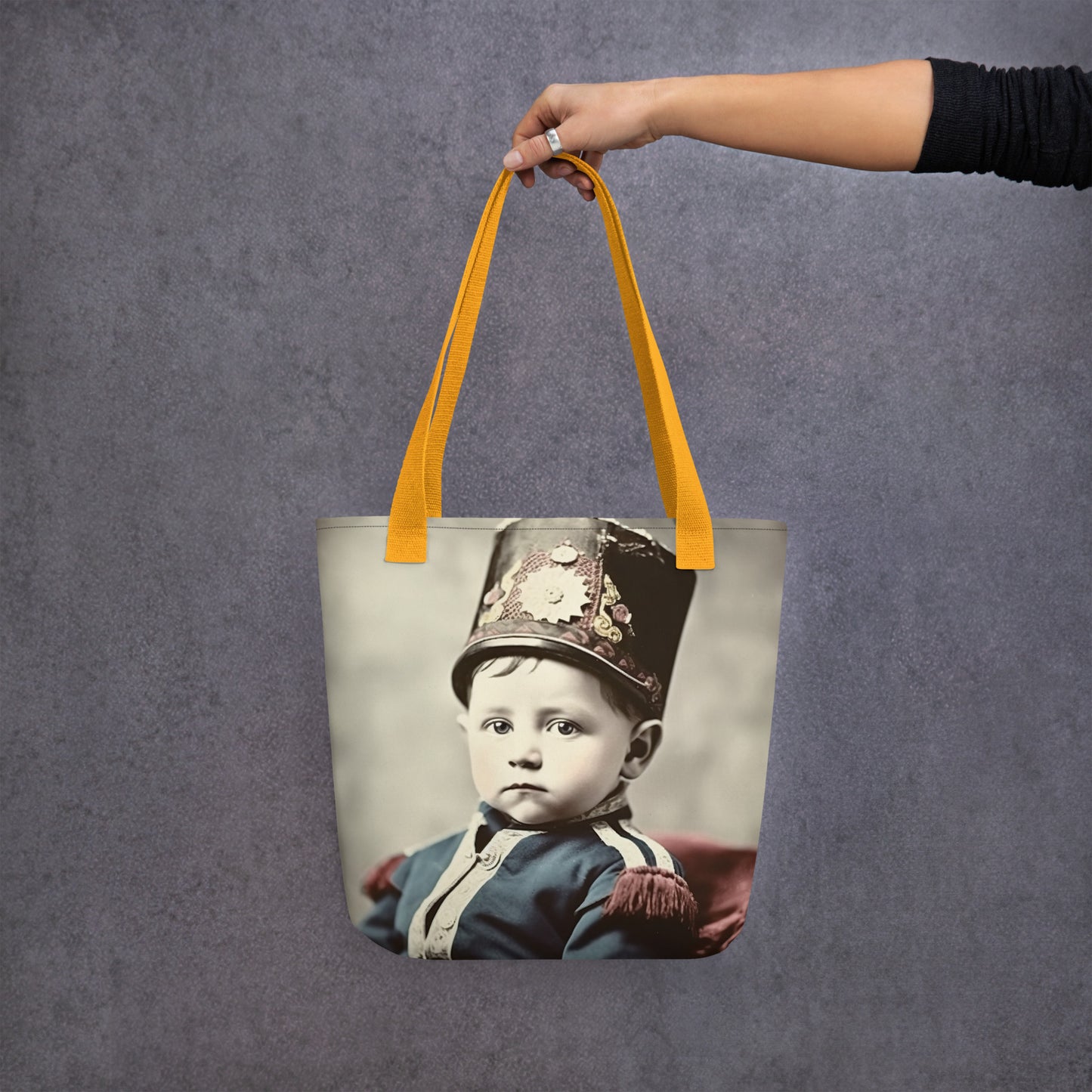 Tote Bag / Spun Polyester / Portrait Napoleon Carlo III