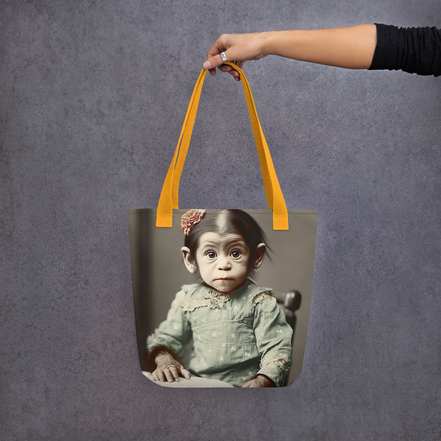 Tote Bag / Spun Polyester / Portrait Lucy Dinkinesh I