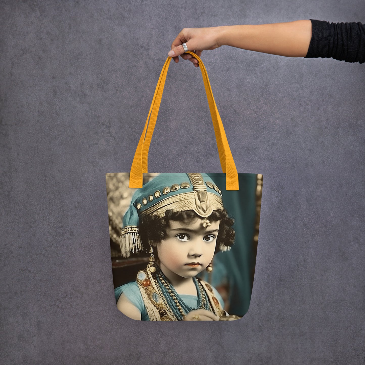 Tote Bag / Spun Polyester / Portrait Cleopatra Philopator II